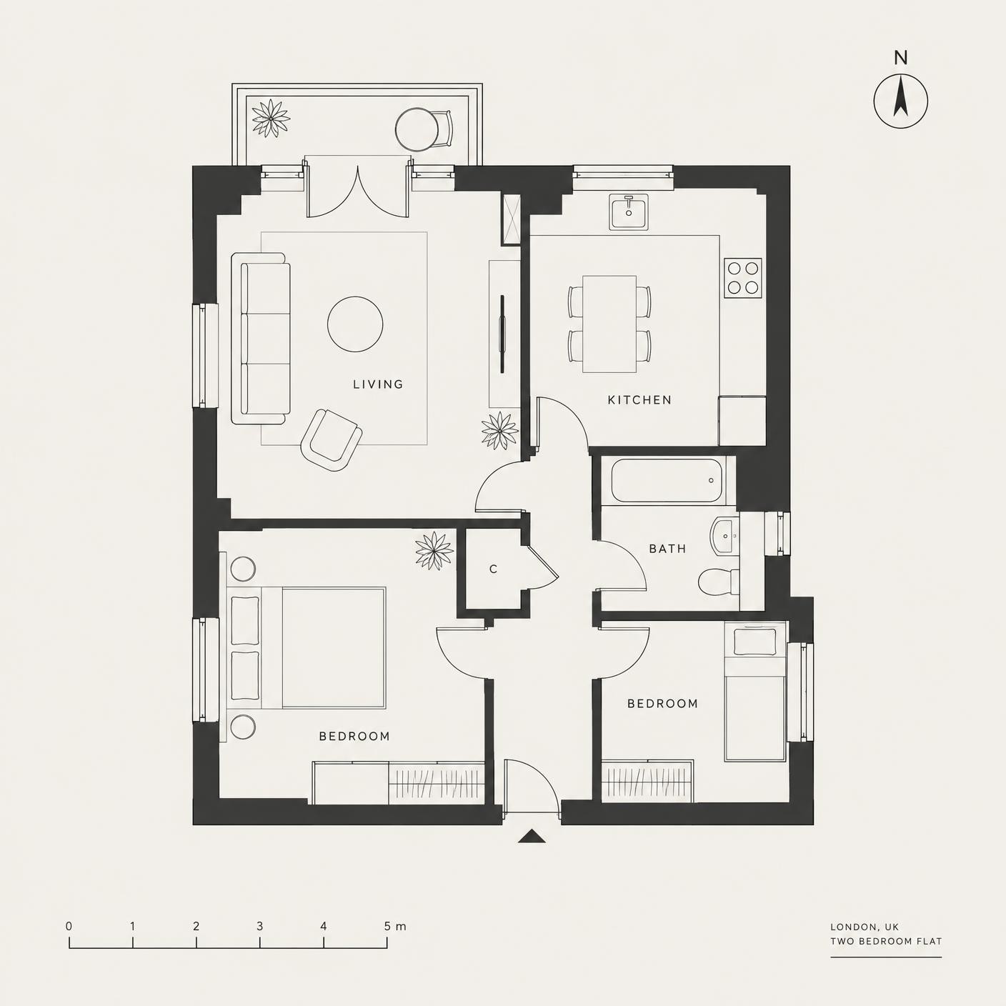Floor plan example